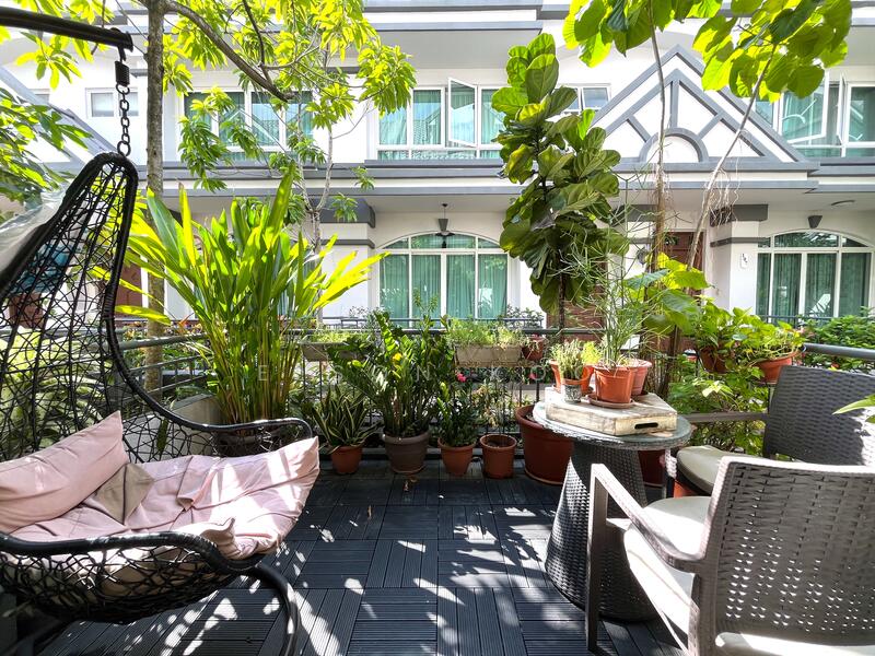 Garden outside Living Room