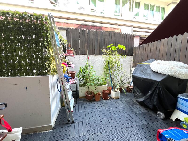 Terrace outside kitchen