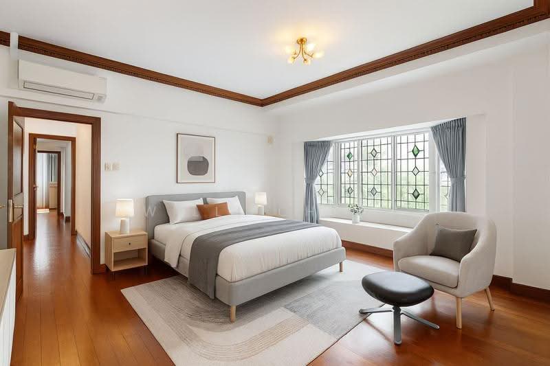 Charming 5+1 Room Bungalow at the Heart of Newton for barely $1200psf!, Newton / Novena, 5 Bedrooms, 5,110 sqft, Bungalow House For Sale, by Willi Ching, 60149072 - Master Bedroom - PropertyGuru.com.sg