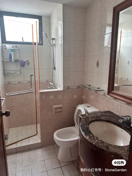 Simei Green Condominium, 1 Simei Street 4, Room Rental, 130 sqft, Condominium For Rent, by Gino Pan, 60149572 - Bathroom - PropertyGuru.com.sg