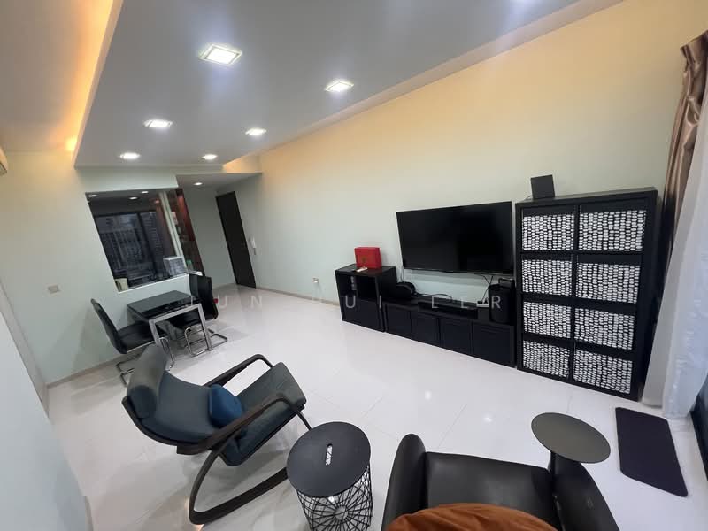 Riverparc Residence Executive Condominium For Sale at S$ 1,799,999 | PropertyGuru Singapore - Living Room