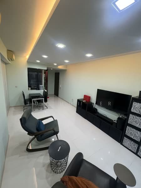 Riverparc Residence Executive Condominium For Sale at S$ 1,799,999 | PropertyGuru Singapore - Living Room