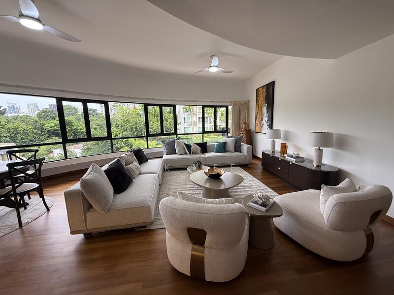 Living Room (furnishings not included)