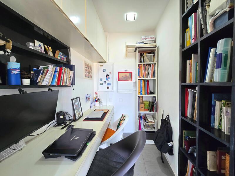 Utility Converted into Study Room