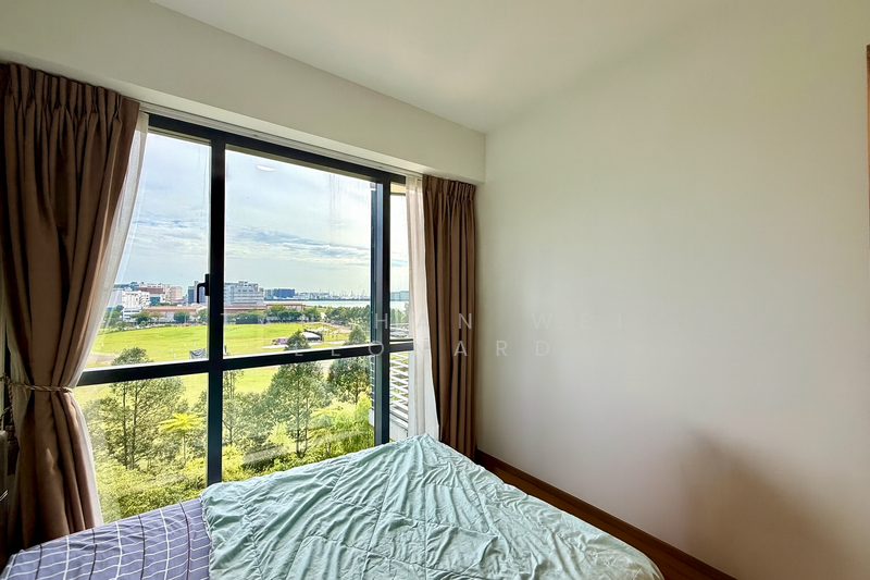 AI Decluttered Master Bedroom