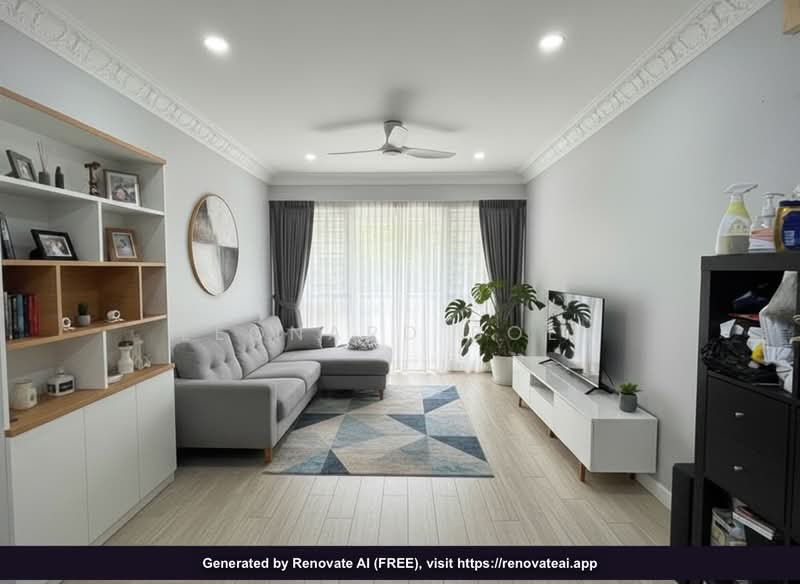 563 Choa Chu Kang Street 52, 563 Choa Chu Kang Street 52, 4 Bedrooms, 1,399 sqft, HDB Flat For Sale, by Leonard Boey, 60150487 - Living Room - PropertyGuru.com.sg