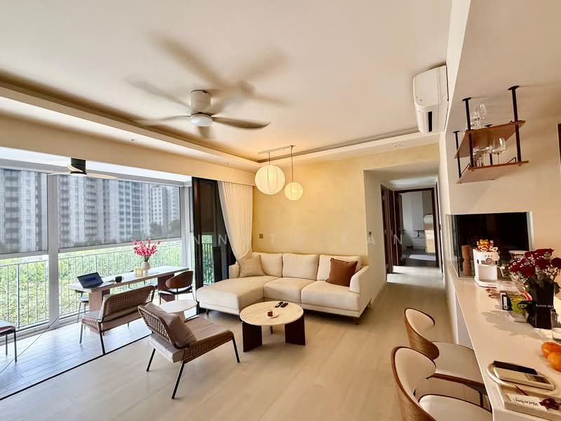 Waterbay, 45 Edgefield Plains, Room Rental, 100 sqft, Executive Condominium For Rent, by Kenneth Tan, 60150534 - Living Room - PropertyGuru.com.sg