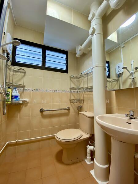 Kitchen toilet 