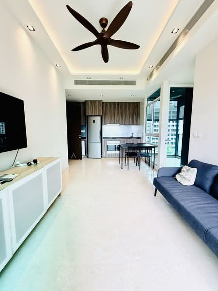 Principal Garden, 99 Prince Charles Crescent, 2 Bedrooms, 861 sqft, Condominium For Sale, by Dane Kau 高国豪, 60150979 - Living Room - PropertyGuru.com.sg