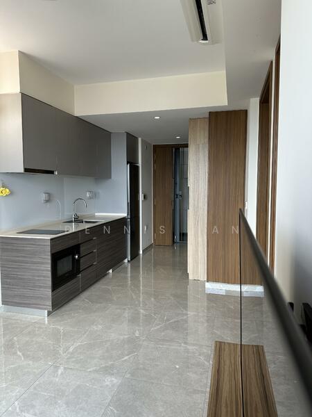 Kitchen towards entrance