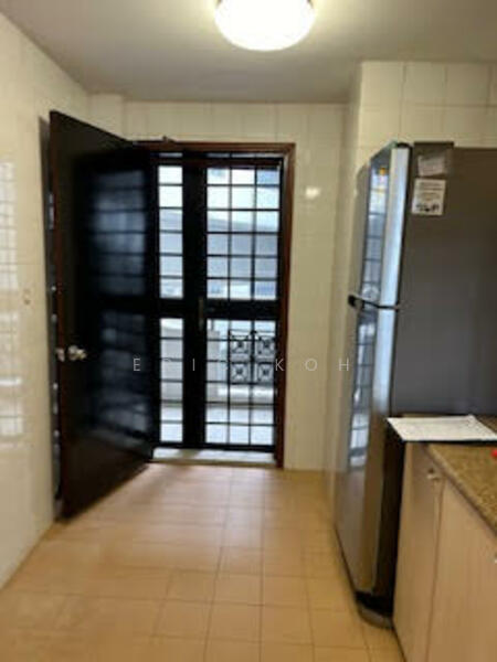 Kitchen Towards Backdoor