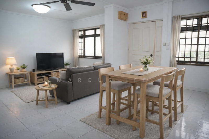 437 Fajar Road HDB Flat For Sale at S$ 530,000 | PropertyGuru Singapore - Living Room