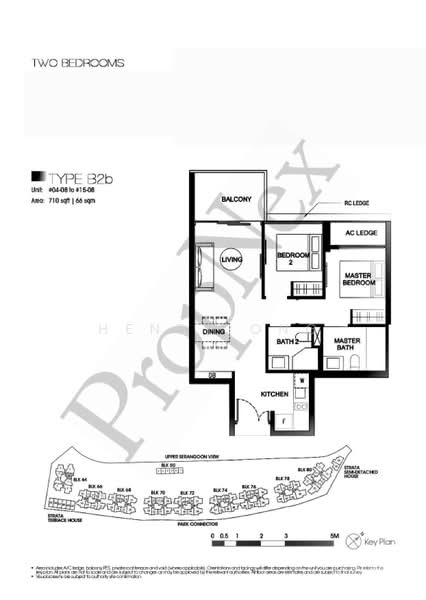 Kingsford Waterbay, 64 Upper Serangoon View, 2 Bedrooms, 710 sqft, Apartment For Sale, by Henry Ong, 60151875 - PropertyGuru.com.sg