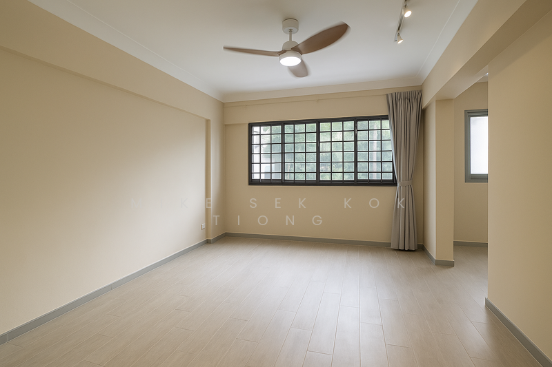 Bare Dinning area by AI