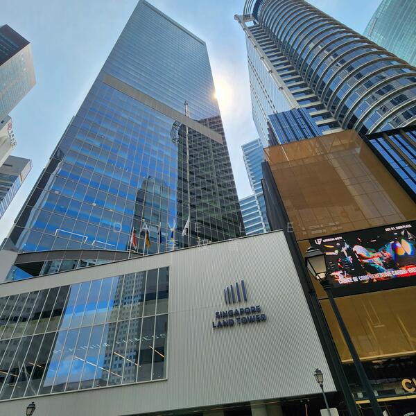 Singapore Land Tower Office for Rent | Grade A CBD Offices at Raffles Place, 50 Raffles Place, Marina Bay, Central Boulevard, 2,204 sqft, Office For Rent, by Dave Lee 李权晋, 60152727 - Exterior - CommercialGuru.com.sg