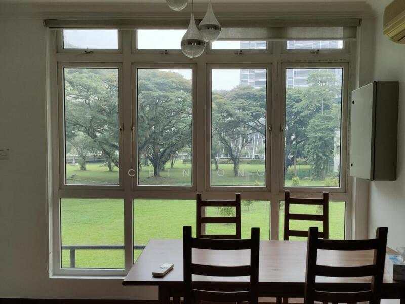 Half of the apartment overlooks beautiful greenery. Calm and Serene.