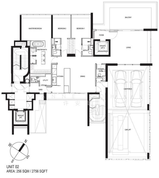 Reignwood Hamilton Scotts, 37 Scotts Road, 3 Bedrooms, 2,756 sqft, Apartment For Rent, by Anne Koh 许安妮, 60153014 - PropertyGuru.com.sg