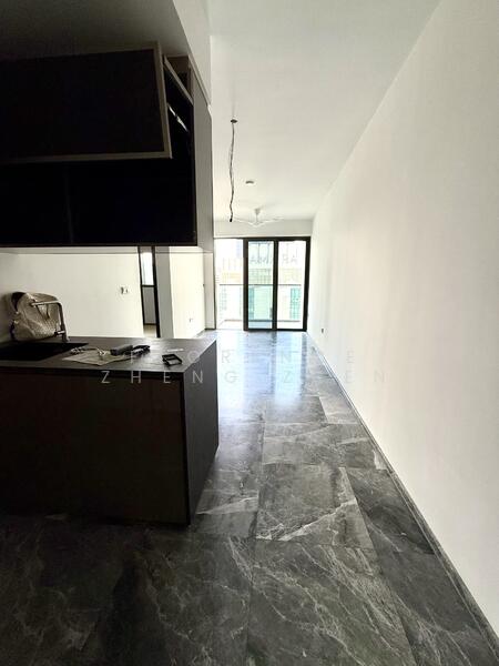 Living and kitchen