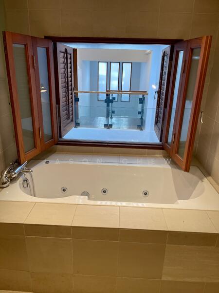 Ensuite with a view