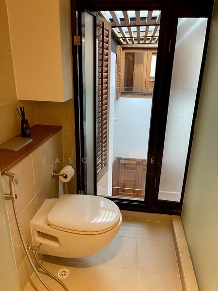 Ensuite with a view