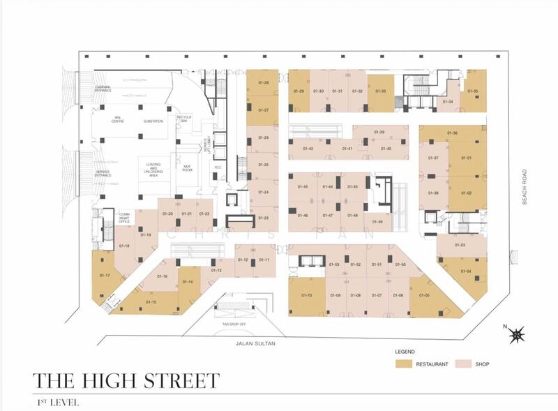 City Gate, 371 Beach Road, 495 sqft, Mall Shop For Sale, by Chris Tan, 60154845 - CommercialGuru.com.sg