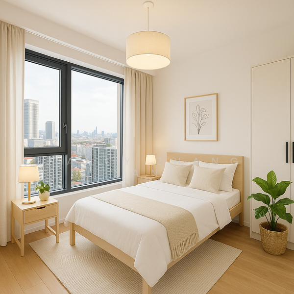 Bedroom illustration 