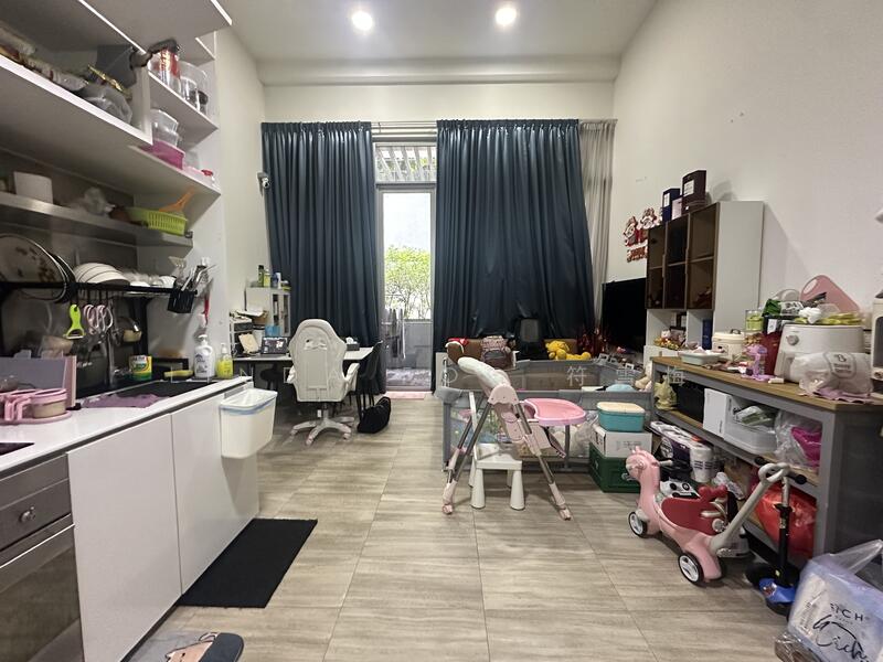 Living and dining room 