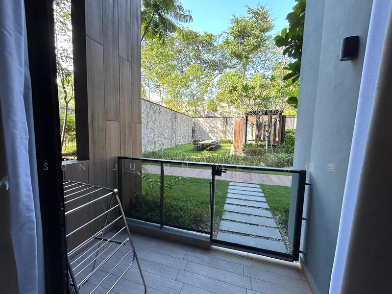 Serene, greenery facing
