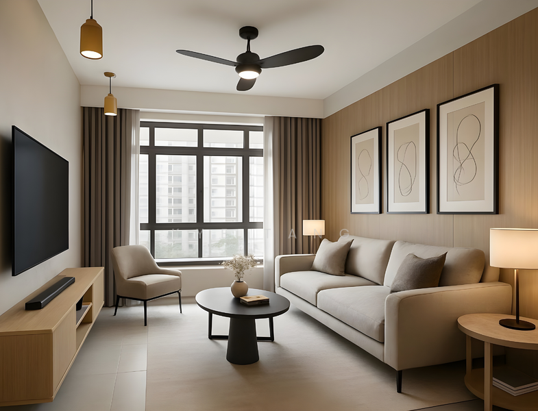 Living Room - Styled Concept