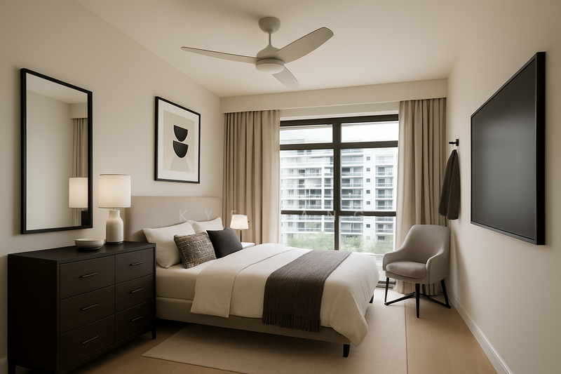 Master Bedroom - Styled Concept
