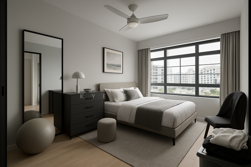 Master Bedroom - Styled Concept