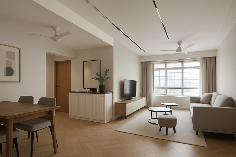 Living and Dining - Styled Concept