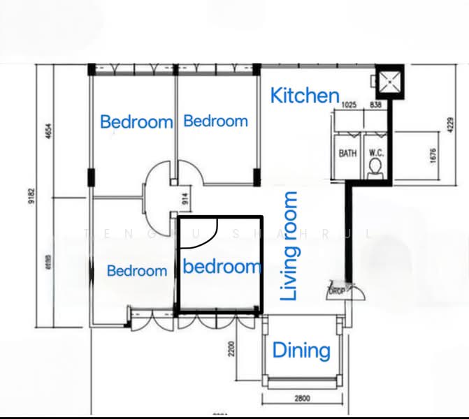 6 Farrer Road, 6 Farrer Road, 3 Bedrooms, 979 sqft, HDB Flat For Sale, by TENGKU SHAHRUL, 60155372 - PropertyGuru.com.sg