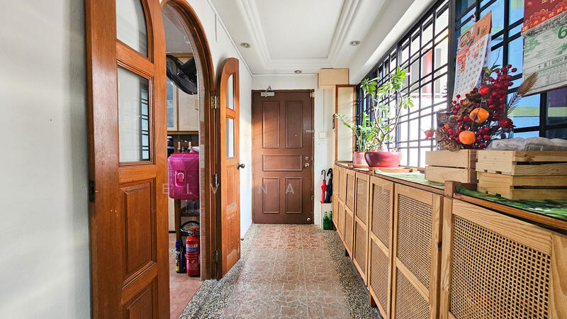 Balcony/main door