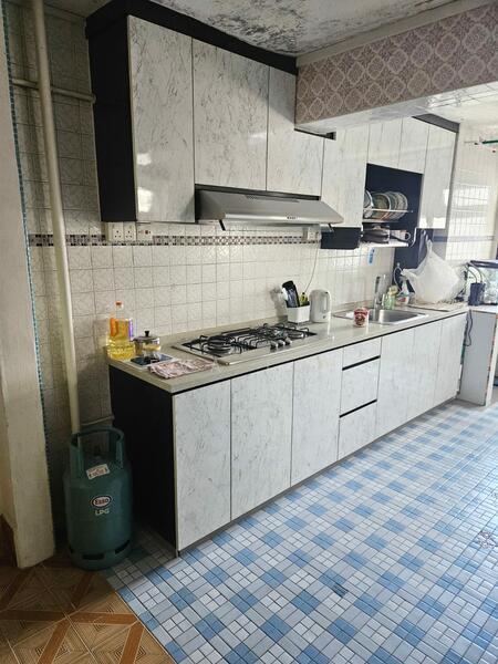 Open concept kitchen