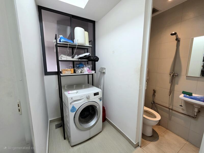 Yard with wc