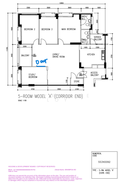For Sale 115 Whampoa Road