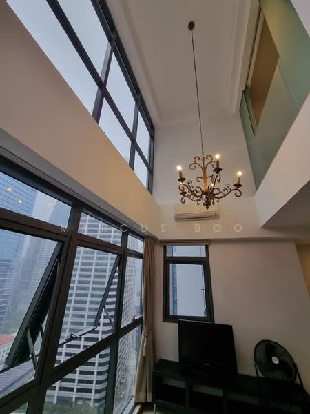 Icon, 10 Gopeng Street, 1 Bedroom, 657 sqft, Apartment For Rent, by Marcus Boo, 60156164 - Living Room - PropertyGuru.com.sg