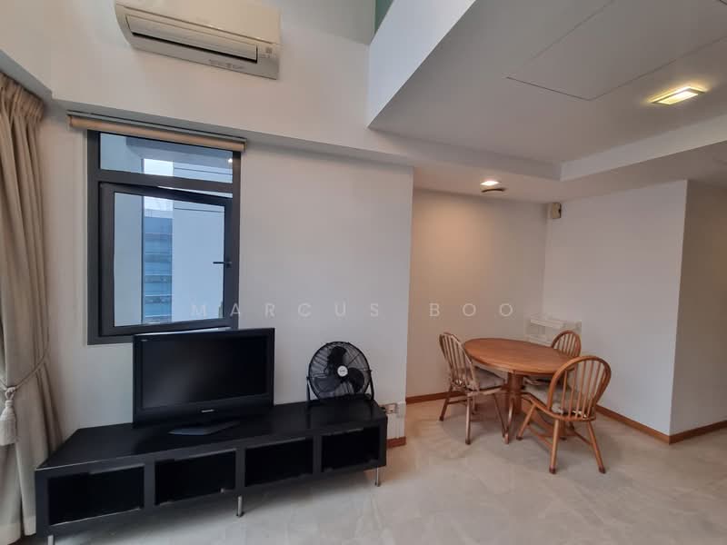 Icon, 10 Gopeng Street, 1 Bedroom, 657 sqft, Apartment For Rent, by Marcus Boo, 60156164 - Living Room - PropertyGuru.com.sg