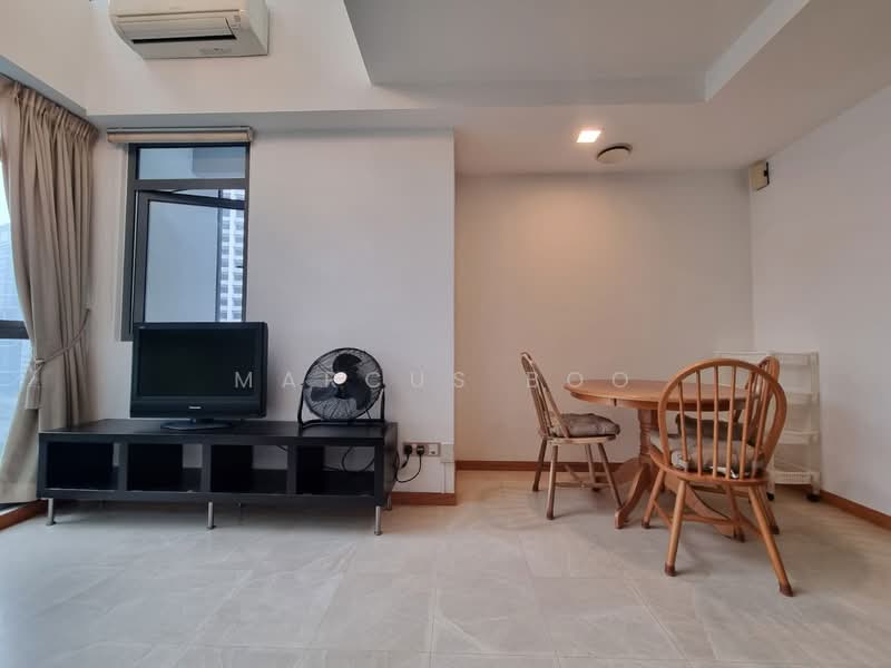 Icon, 10 Gopeng Street, 1 Bedroom, 657 sqft, Apartment For Rent, by Marcus Boo, 60156164 - Living Room - PropertyGuru.com.sg