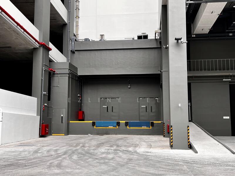 Food Ascent, 45 Tuas South Avenue 1, 2,174 sqft, Factory / Workshop (B2) For Rent, by Ezline Lee, 60156460 - 40ft loading with dock leveller and ramp - CommercialGuru.com.sg