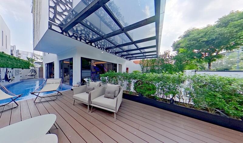 Full Pool Decking and alfresco dining 