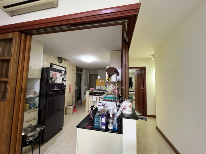 enclosed kitchen