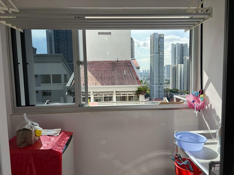 Back Yard For Washing And Drying Clothes