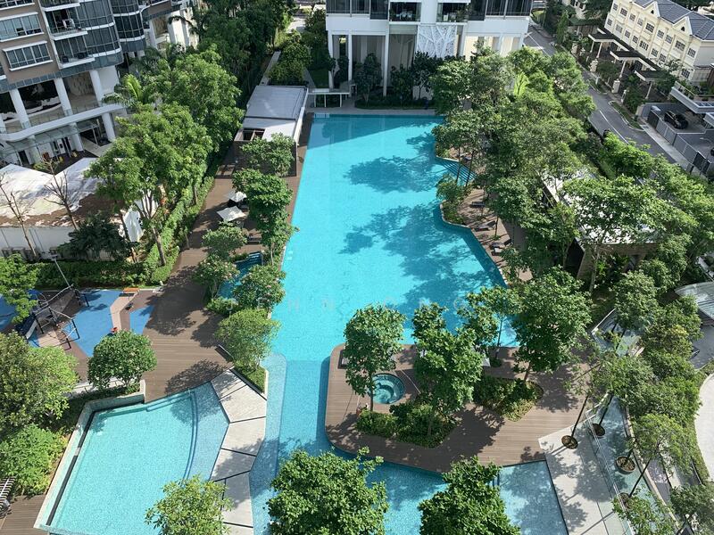 Lovely Pool View from Balcony