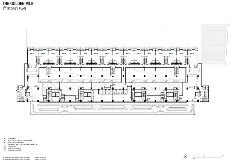 The Golden Mile, 5001 Beach Road, Beach Road / Bugis / Rochor, 1,292 sqft, Medical For Sale, by Muhammad Aman Mohamed Aboobucker, 60158317 - CommercialGuru.com.sg