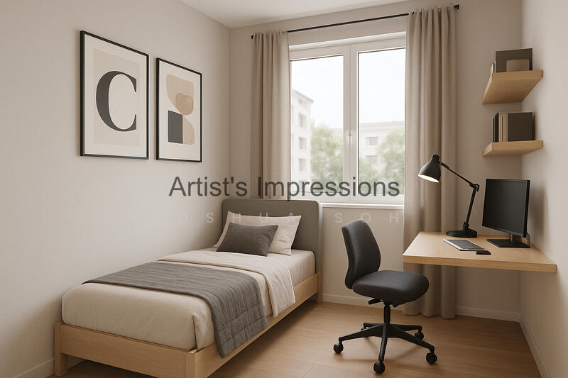 Bedroom (Artist Impression)