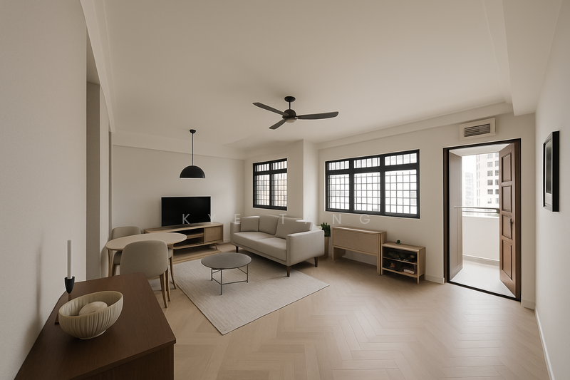Living and Dining - Styled Concept