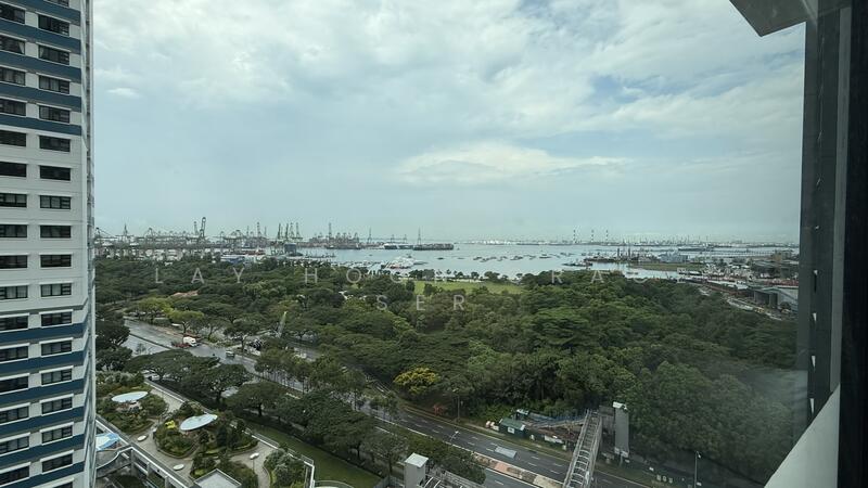 Greenery and Seaview from Common Room