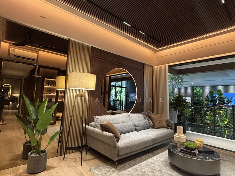 Living area  next to it is  balcony